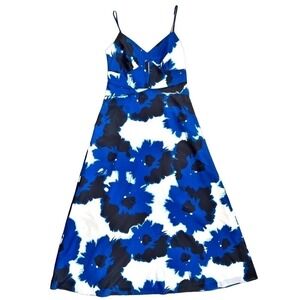 BANANA REPUBLIC | FULL LENGTH FLORAL PANELED MAXI DRESS | 2P